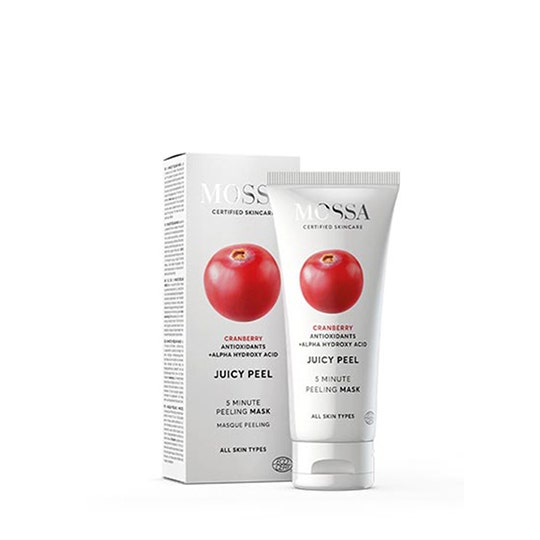 Mossa - Juicy Peel 5 Minute Peeling Mask 60 ml - Maschera Viso Esfoliante Per Tutti I Tipi Di Pelle