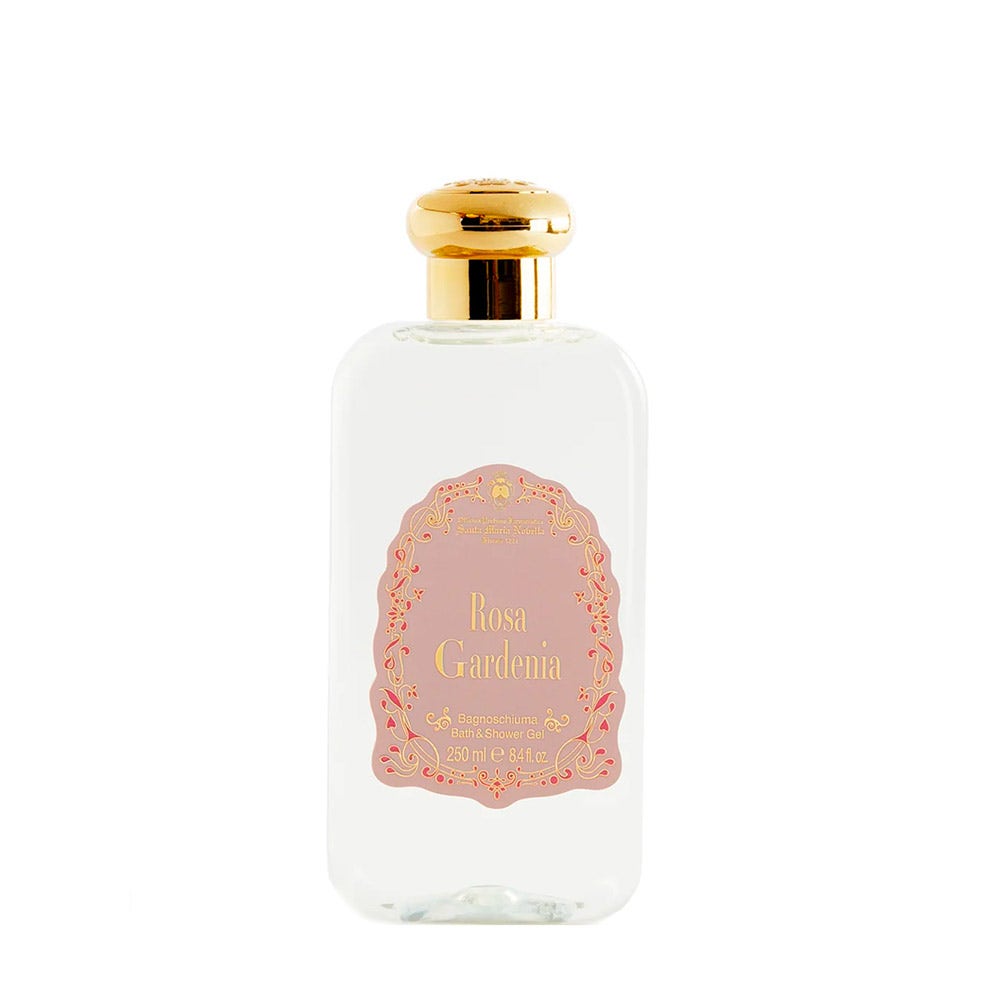 Santa Maria Novella Rosa Gardenia Bath & Shower Gel 250 ml Pet image
