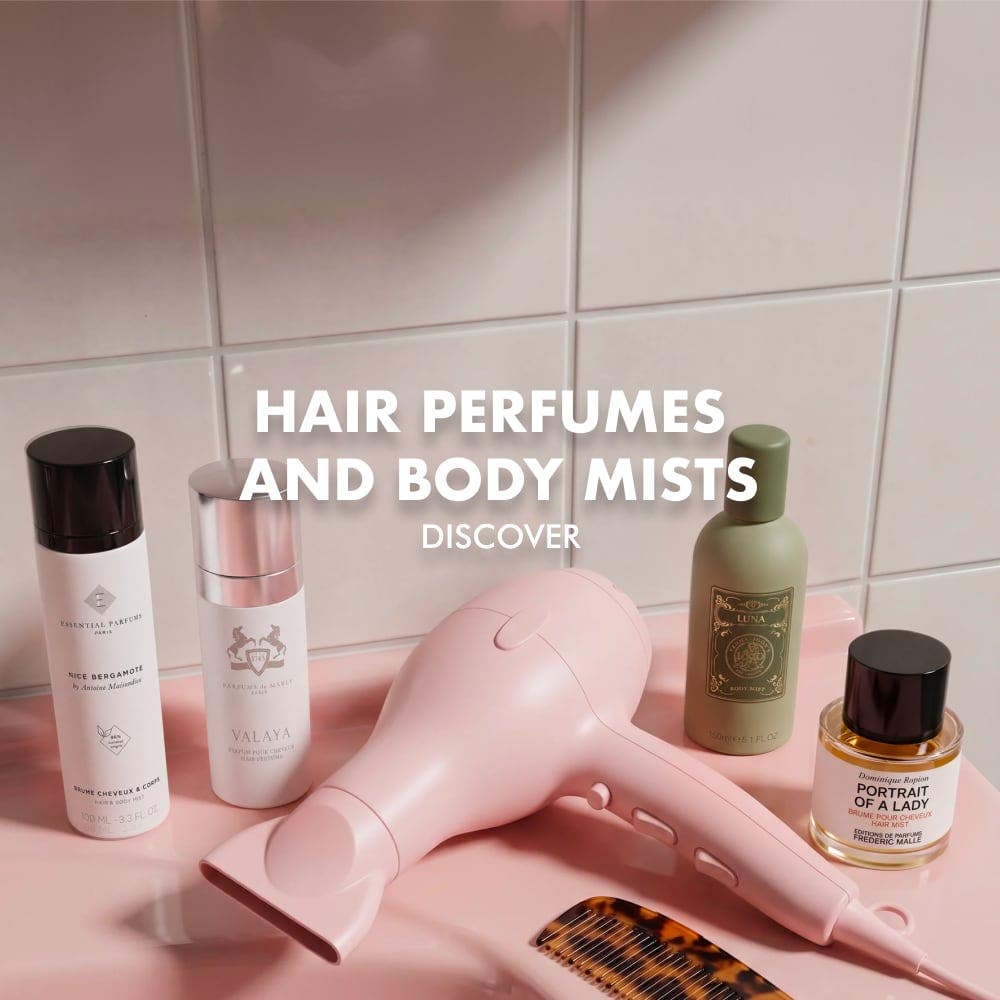 Hair Perfumes and Body Mists - available in 50 ml store