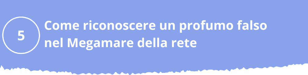 Come riconoscere un profumo falso nel Megamare della rete